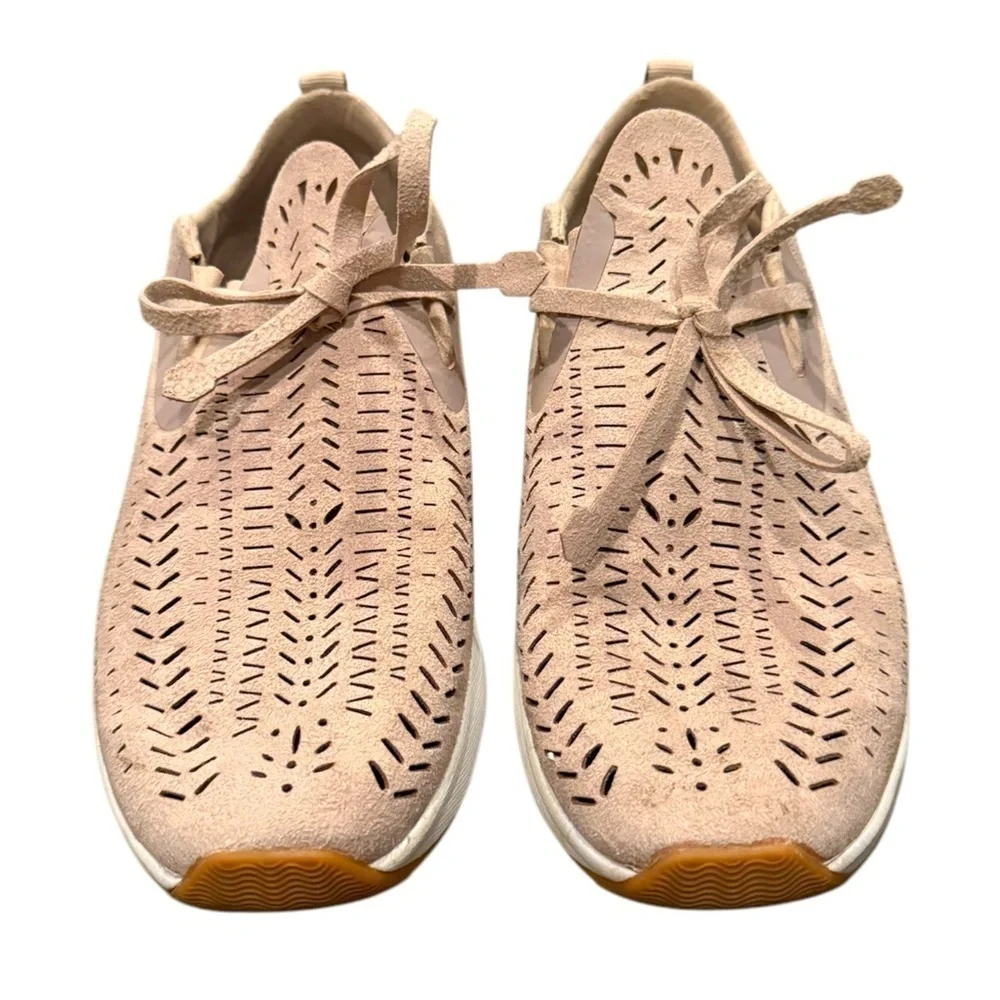 Native Petal Pink Suede Sneakers Outdoor Size Women's 9.5